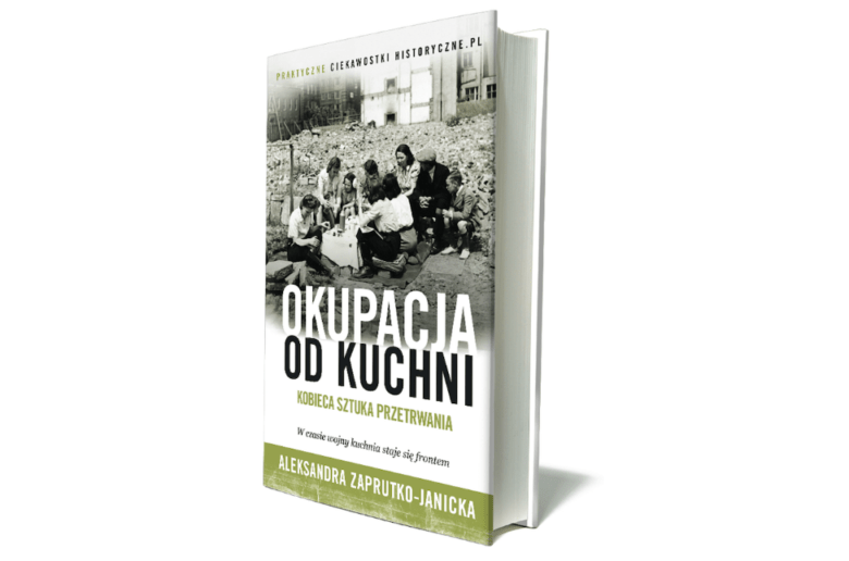 Okładka książki "Okupacja od kuchni", Aleksandra Zaprutko-Janicka