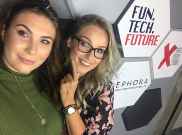 Ekspertki Sephora podczas warsztatów Fun Tech Future