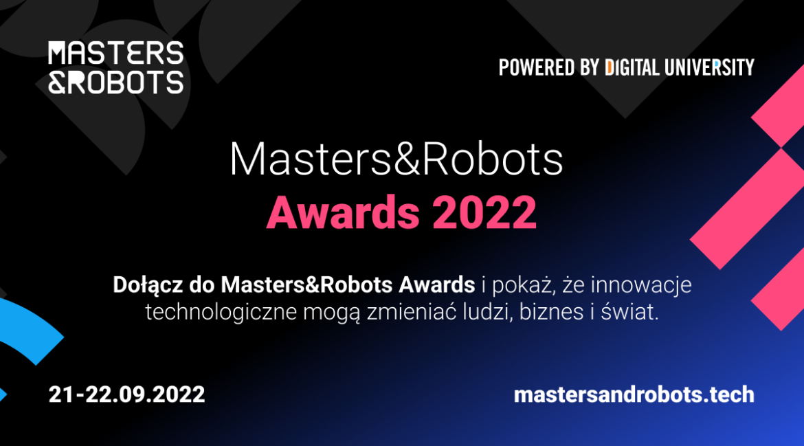 Masters&Robots Awards 2022 - Grafika promocyjna